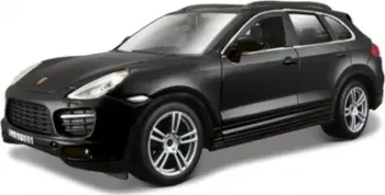 Makina model Bburago Porsche Cayenne Turbo, shkalla 1:24, e zezë