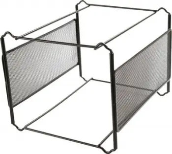 Arkiv mini për dosje pezull Q-CONNECT, metal, i zi