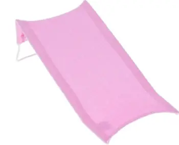 Shtrat banje për bebe Tega Baby High Bath Lounger, 100% pambuk, i rozë i çelët