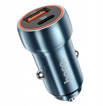 Karikues makinë Hoco Z46A, 20W, USB C PD dhe USB QC3.0, i zi