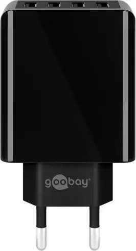 Karikues për celular Goobay Wentronic 44953, për pajisje mobile, i zi