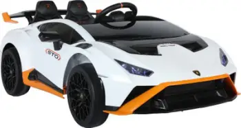 Makina elektrike Leantoys Lamborghini Drift, për fëmijë 3+, e bardhë