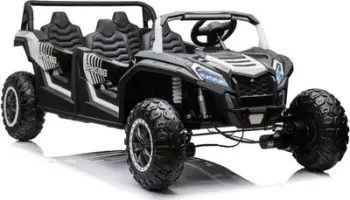 Makinë elektrike lodër LEAN CARS A033, 4x4, 24V, e bardhë