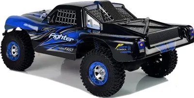 Makina me telekomandë FY-01 Pick Up, 4x4, 1:12, blu - 3