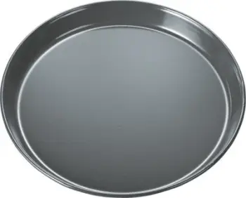 Pjatë pice Siemens HZ617000, 35 x 35 cm, për furrë, e zezë