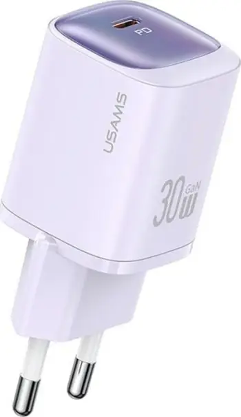 Karikues muri Usams CC251 HC Series, 30W GaN, USB C, lejla