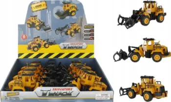 Makina ndërtimi lodër MEGA CREATIVE 526137, 22 cm, pull back, shumëngjyrëshe