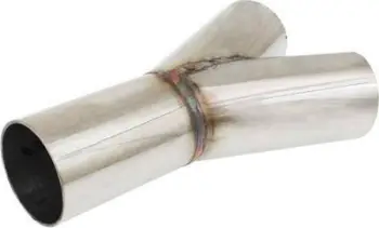 Pjesë shkarkimi TurboWorks T 45°, 48mm 304 çelik inox, e argjendtë