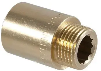 Pjesë lidhëse TDM Brass E652 110, 1/2", set 10 copë