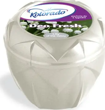 Aromatizues xheli Kolorado Deo Fresh Lily of the Valley, universal