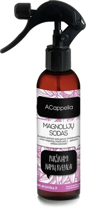 Aromatizues ambienti ACappella Magnolia Garden, spray 200ml