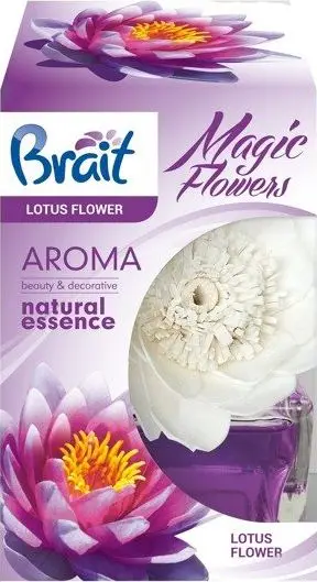 Aromatizues ambienti Brait Magic Flowers Lotus, 75ml, aromë lotus