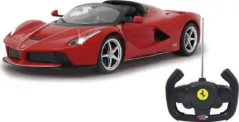 Makina me telekomandë Jamara Ferrari LaFerrari Aperta, shkalla 1:14, 40 MHz, e kuqe