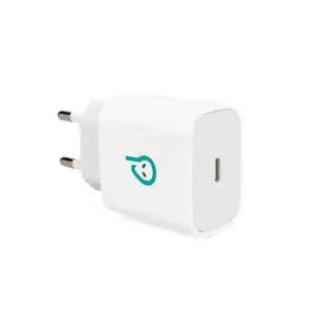 Karikues muri Spacer SPAR-TYPECQ-01, Quick Charge 18W, USB Type C, i bardhë