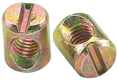 Arrë cilindrike lidhëse për mobilje Vagner_Sdh FF.530, 6x13 mm, çelik i galvanizuar, metalike - 1