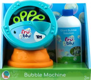 Makinë flluskash Fru Blu TM Toys, set me lëng 0.4L, shumëflluska, shumëngjyrëshe