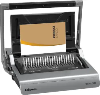 Makinë lidhëse Fellowes Galaxy 5622001, manuale, për krehër plastik, gri