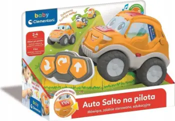 Makinë lodër me telekomandë Clementoni Baby Reversible Car Flip 50936, funksion flip, off road, shumëngjyrëshe