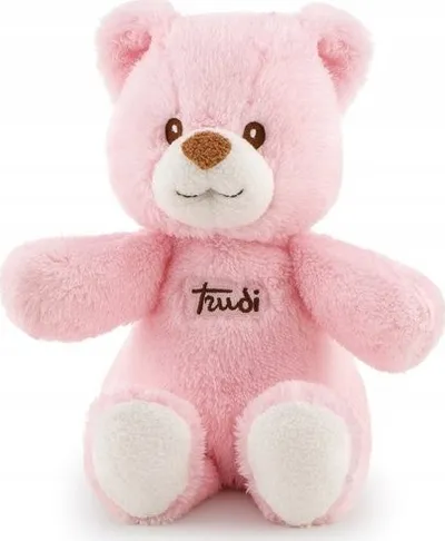 Arush pelushi Trudi Cremino Bear, i butë, rozë - 1