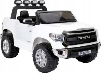 Makine lodër elektrike Toyota Tundra Ride On, 4x4, për fëmijë, e bardhë