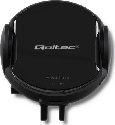 Karikues veture Qoltec Induction Wireless PRO, 15W, QC 3.0 USB Type C, i zi - 3