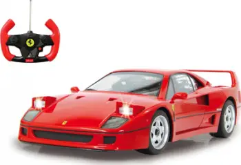 Makinë lodër me telekomandë Jamara Ferrari F40, shkalla 1:14, bateri 2700 mAh, e kuqe