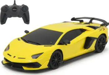 Makinë me telekomandë Jamara Lamborghini Aventador SVJ 1:24, 2.4 GHz, e verdhë