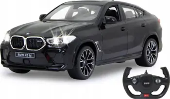 Makinë me telekomandë Jamara BMW X6 M, shkallë 1:14, 2.4 GHz, me drita LED, e zezë