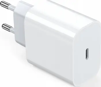 Karikues rrjeti USB C PD 20W, Fast Charge, i bardhë