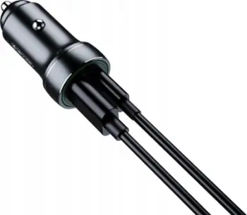 Karikues veture JELLICO F4, PD 20W, USB-C dhe USB QC3.0 me kabllo Lightning, i zi