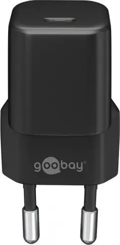 Karikues USB Goobay Nano, USB C PD, 30W, i zi