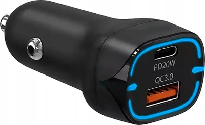 Karikues veture 38W, Power Delivery 20W, Quick Charge 3.0 - 1