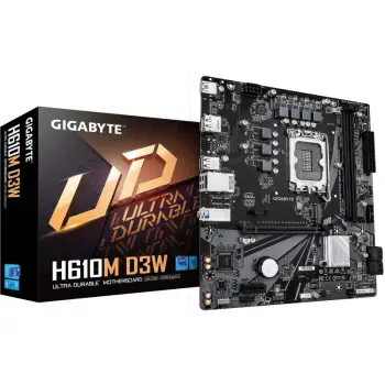 Plakë amë Gigabyte H610M D3W, DDR5, Socket 1700, Micro ATX