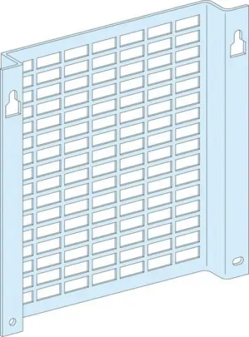 Plakë montimi Schneider Electric LVS03172, 6M, 600mm, metalike