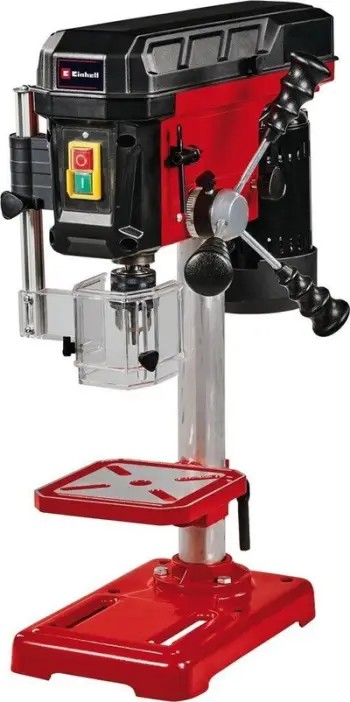 Makinë shpimi në stacion Einhell TC-BD 450, 450W, 5 shpejtësi, e kuqe e zezë