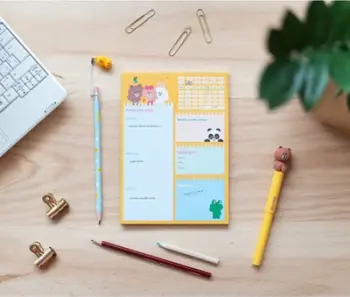 Planifikues ditor Line Friends, A5, i shumëngjyrshëm
