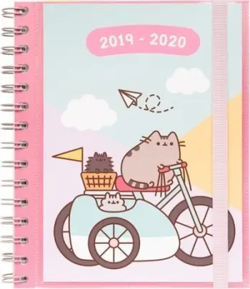 Planifikues Pusheen Planner 2019/2020, 15.5 x 19 cm, universal