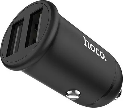 Karikues veture Hoco Z27, 2x USB, 3.1A, i argjendtë - 1