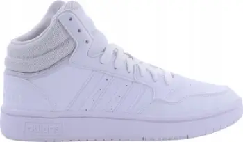 Atlete Adidas Hoops Mid 3.0 W GW5457, të larta, e bardhë
