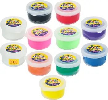 Plastelinë AMOS i-Clay Plasto, 30g, për modelim, blu