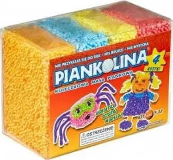 Plastelinë Art and Play Piankolina, 4 ngjyra, +3 vjeç