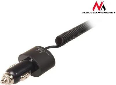 Karikues veture Maclean MCE76, 2x USB A 5.2A, kabllo Lightning, i zi - 1