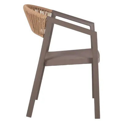 Karrige alumini Miri 56×58×80.5 cm (HM5891.03), bezhë - 4