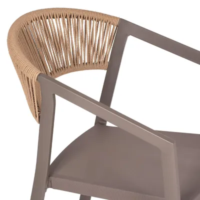 Karrige alumini Miri 56×58×80.5 cm (HM5891.03), bezhë - 8