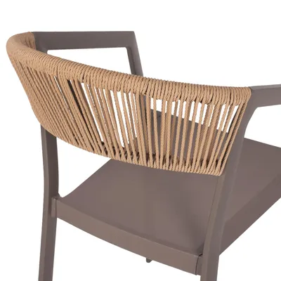 Karrige alumini Miri 56×58×80.5 cm (HM5891.03), bezhë - 9