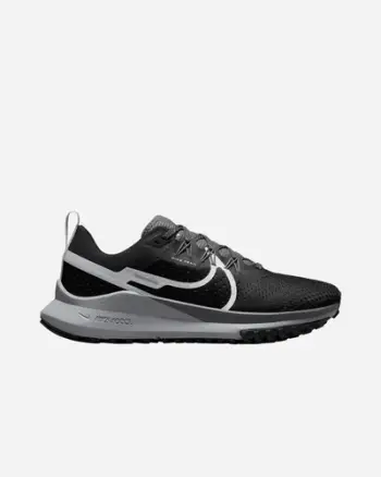Atlete vrapimi Nike React Pegasus Trail 4, për femra, UK 7.5, e zezë gri e errët