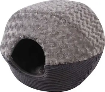 Shtrat për kafshë Hoppy Pets HÖPPY PET BED, 43x47x38cm, për mace dhe qen të vegjël, gri