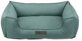 Shtrat për qen Trixie Sofa Talis, 80 x 60 cm, pambuk, ngjyrë mente