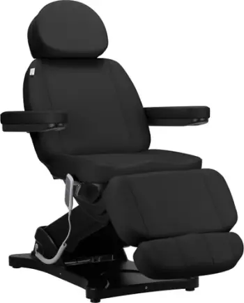 Karrige elektrike kozmetike Sillon Classic 3, 3 motorë, e zezë
