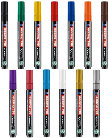 Marker boje edding 780 Gloss Paint, majë ekstra e hollë, bakër metalik